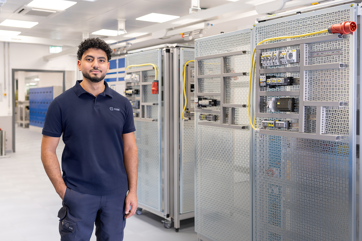 Unser Azubi Taoufik in der Zukunftswerkstatt in Essen